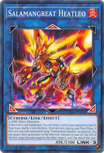 Salamangreat Heatleo (SDSB-EN041), Structure Deck: Soulburner — Yu-Gi-Oh! card price