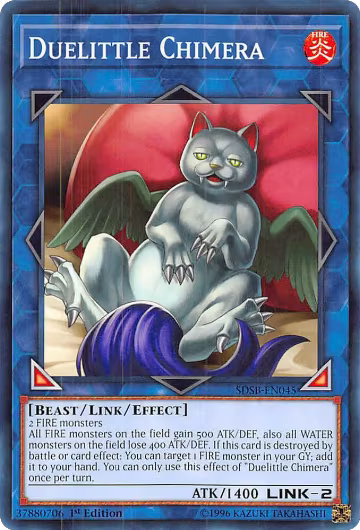 Duelittle Chimera (SDSB-EN045), Structure Deck: Soulburner — Yu-Gi-Oh! card price