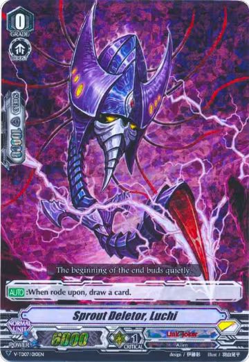 Sprout Deletor, Luchi (RRR Foil) (V-TD07/010EN) — card price