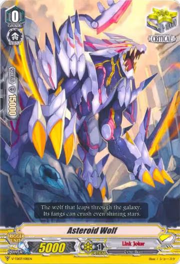 Asteroid Wolf (V-TD07/011EN), V-TD07: Kouji Ibuki — Vanguard card price