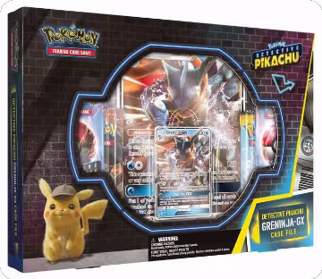Detective Pikachu: Greninja GX Case File, Detective Pikachu — Pokémon sealed product price