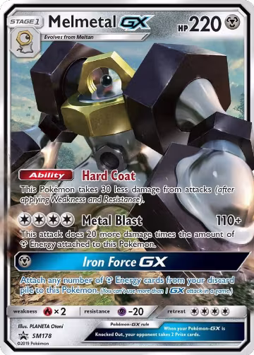 Melmetal GX - SM178 (SM178), SM Promos — Pokémon card price