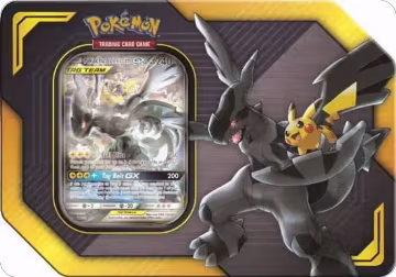 TAG TEAM Tin [Pikachu & Zekrom GX], SM - Team Up — Pokémon sealed product price