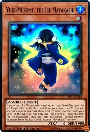 Yuki-Musume, the Ice Mayakashi (SAST-ENSE2), Savage Strike — Yu-Gi-Oh! card price