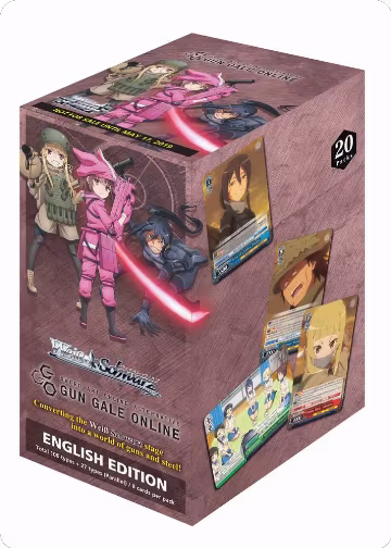 SAO Alternative: Gun Gale Online Booster Box, SAO Alternative–Gun Gale Online — Weiß Schwarz sealed product price