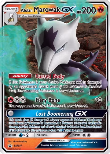 Alolan Marowak GX - SM187 (SM187), SM Promos — Pokémon card price