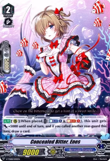 Concealed Bitter, Enes (V-TD08/005EN), V-TD08: Schokolade Melody — Vanguard card price