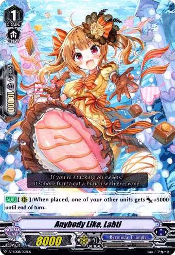 Anybody Like, Lahti (V-TD08/006EN), V-TD08: Schokolade Melody — Vanguard card price