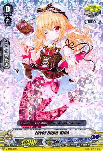 Lover Hope, Rina (RRR Foil) (V-TD08/012EN) — card price