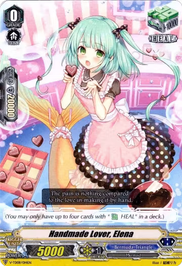 Handmade Lover, Elena (V-TD08/014EN), V-TD08: Schokolade Melody — Vanguard card price