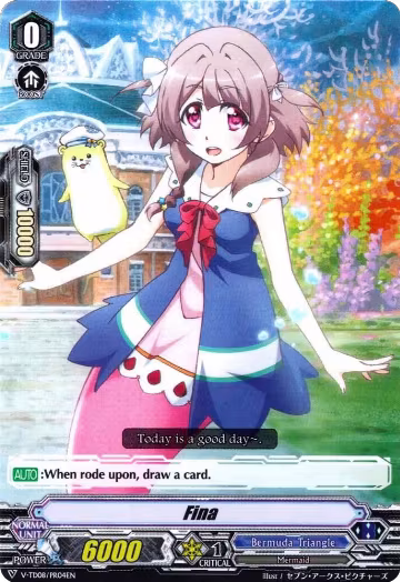 Fina (V-TD08/PR04EN), V-TD08: Schokolade Melody — Vanguard card price