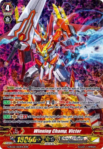Winning Champ, Victor (G-RC02/023EN), G-RC02: Revival Collection — Vanguard card price