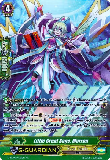 Little Great Sage, Marron (G-RC02/032EN), G-RC02: Revival Collection — Vanguard card price
