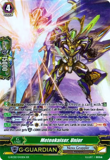 Meteokaiser, Unior (G-RC02/043EN), G-RC02: Revival Collection — Vanguard card price