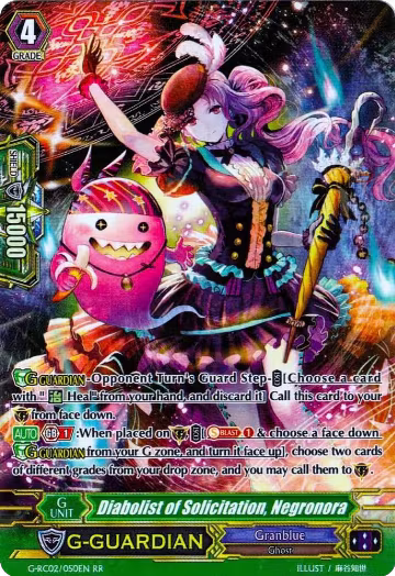Diabolist of Solicitation, Negronora (G-RC02/050EN), G-RC02: Revival Collection — Vanguard card price