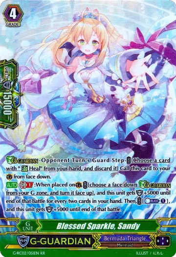Blessed Sparkle, Sandy (G-RC02/051EN), G-RC02: Revival Collection — Vanguard card price