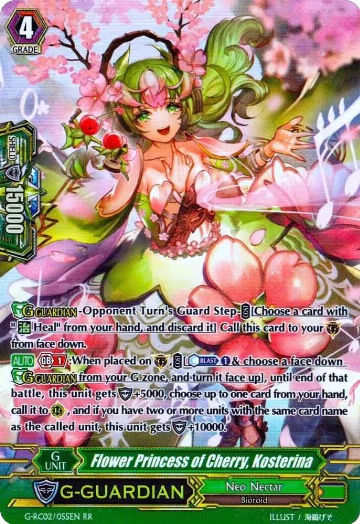 Flower Princess of Cherry, Kosterina (G-RC02/055EN), G-RC02: Revival Collection — Vanguard card price