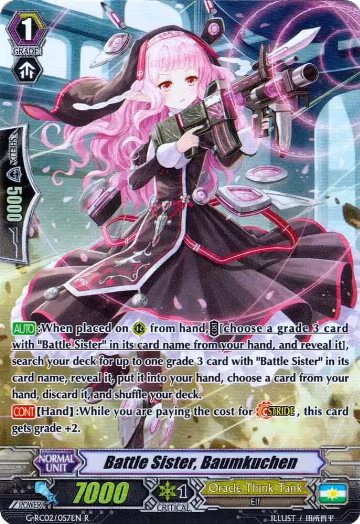 Battle Sister, Baumkuchen (G-RC02/057EN), G-RC02: Revival Collection — Vanguard card price
