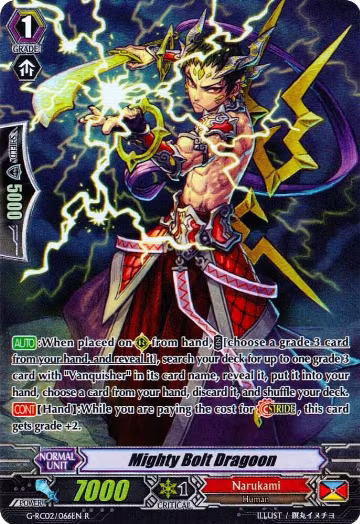 Mighty Bolt Dragoon (G-RC02/066EN), G-RC02: Revival Collection — Vanguard card price