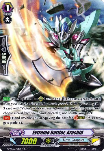 Extreme Battler, Arashid (G-RC02/067EN), G-RC02: Revival Collection — Vanguard card price