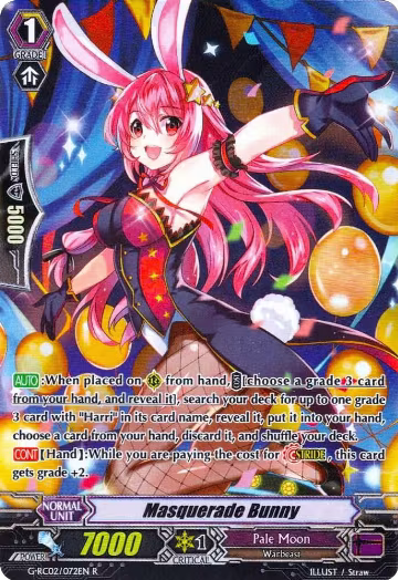 Masquerade Bunny (G-RC02/072EN), G-RC02: Revival Collection — Vanguard card price