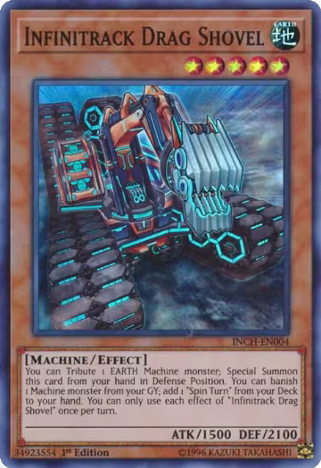 Infinitrack Drag Shovel (INCH-EN004), The Infinity Chasers — Yu-Gi-Oh! card price