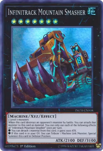 Infinitrack Mountain Smasher (INCH-EN008), The Infinity Chasers — Yu-Gi-Oh! card price