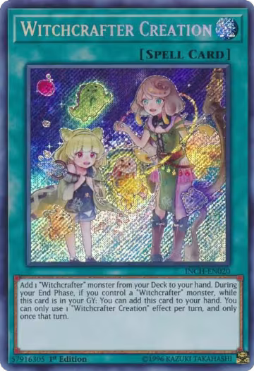 Witchcrafter Creation (INCH-EN020) — card price