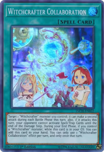 Witchcrafter Collaboration (INCH-EN022), The Infinity Chasers — Yu-Gi-Oh! card price
