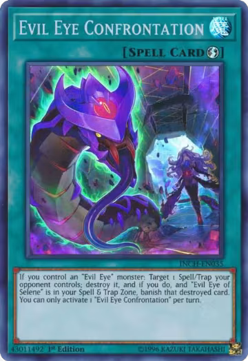 Evil Eye Confrontation (INCH-EN035), The Infinity Chasers — Yu-Gi-Oh! card price