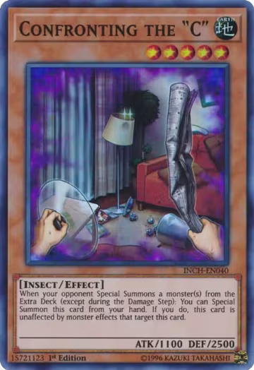 Confronting the "C" (INCH-EN040), The Infinity Chasers — Yu-Gi-Oh! card price