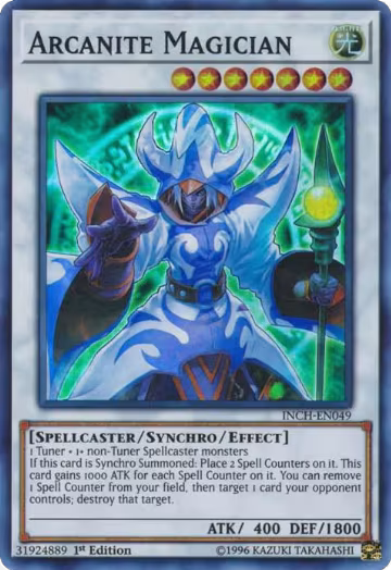 Arcanite Magician (INCH-EN049) — card price