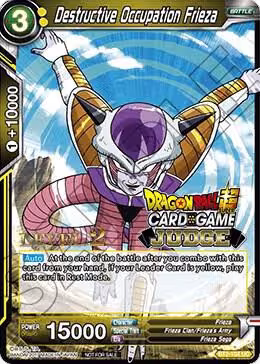 Destructive Occupation Frieza (Level 2) (BT2-104), Judge Promotion Cards — DB Super card price