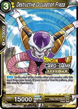 Destructive Occupation Frieza (BT2-104), Judge Promotion Cards — DB Super card price