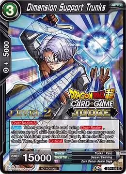 Dimension Support Trunks (Level 2) (BT4-102), Judge Promotion Cards — DB Super card price