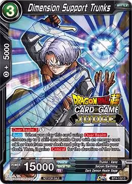 Dimension Support Trunks (BT4-102), Judge Promotion Cards — DB Super card price