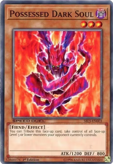 Possessed Dark Soul (SBLS-EN003), Speed Duel: Arena of Lost Souls — Yu-Gi-Oh! card price