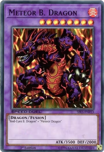 Meteor B. Dragon (SBLS-EN013), Speed Duel: Arena of Lost Souls — Yu-Gi-Oh! card price