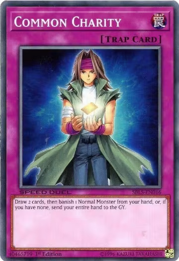 Common Charity (SBLS-EN016), Speed Duel: Arena of Lost Souls — Yu-Gi-Oh! card price
