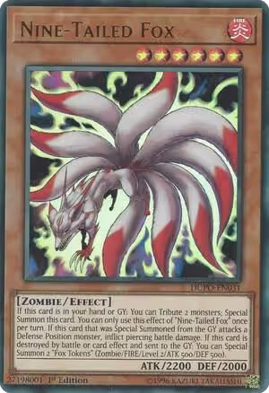 Nine-Tailed Fox (DUPO-EN031), Duel Power — Yu-Gi-Oh! card price