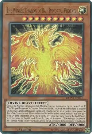 The Winged Dragon of Ra - Immortal Phoenix (DUPO-EN046), Duel Power — Yu-Gi-Oh! card price