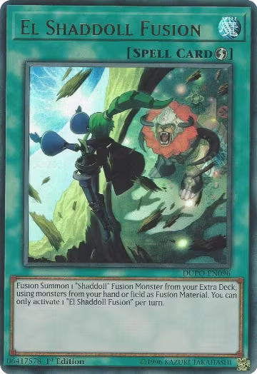 El Shaddoll Fusion (DUPO-EN096), Duel Power — Yu-Gi-Oh! card price