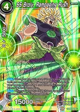 SS Broly, Rampaging Rush (EX04-02) — card price
