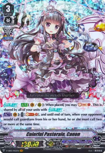 Colorful Pastorale, Canon (V-EB05/002EN), V-EB05: Primary Melody — Vanguard card price