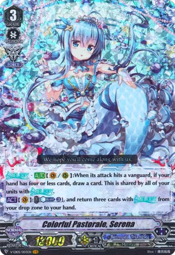 Colorful Pastorale, Serena (V-EB05/003EN), V-EB05: Primary Melody — Vanguard card price
