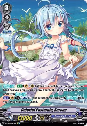 Colorful Pastorale, Serena (SP) (V-EB05/SP03EN), V-EB05: Primary Melody — Vanguard card price
