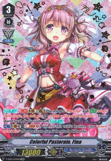Colorful Pastorale, Fina (SVR) (V-EB05/SV04EN), V-EB05: Primary Melody — Vanguard card price