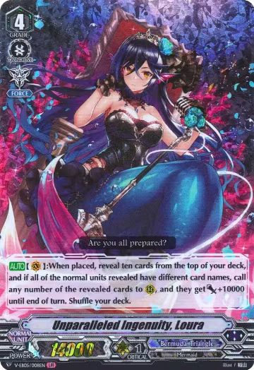 Unparalleled Ingenuity, Loura (V-EB05/008EN) — card price