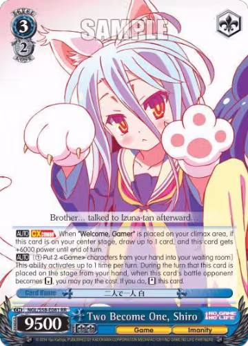 Two Become One, Shiro (NGL/S58-E081 RR) — card price