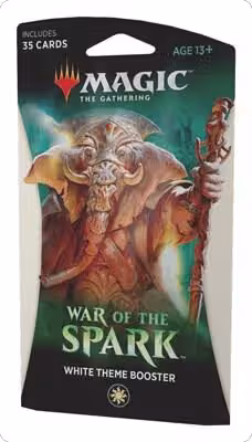 War of the Spark - Theme Booster Pack [White], War of the Spark — Magic sealed product price